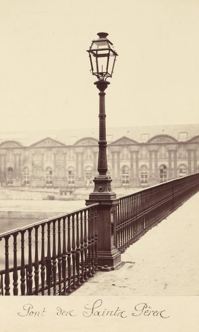 Pont des Saints Pères by Charles Marville